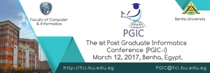 مؤتمر المعلوماتية الأول لطلاب الدراسات العليا Post Graduate Informatics Conference (PGIC-1)