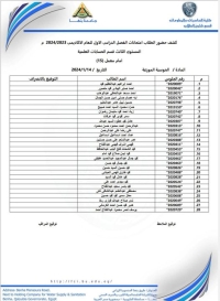 إعلان للطلاب